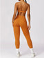 The model wearing AstraYoga 2pcs Set: High-Waist Leggings and Ultimate Support Sports Bra slimming shaper tight lifting jumpsuit romper leggings bodysuit yoga outfit set