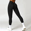 The model wearing Cairo Yoga Pants Back V High Waist Fitness Leggings Active Wear - NUFIT STORE slimming shaper tight lifting jumpsuit romper leggings bodysuit yoga outfit set