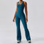 The model wearing Mojave Jumpsuits Bodysuit Sportswear - NUFIT STORE slimming shaper tight lifting jumpsuit romper leggings bodysuit yoga outfit set