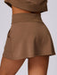 The model wearing Lounge PoshFlex Skort